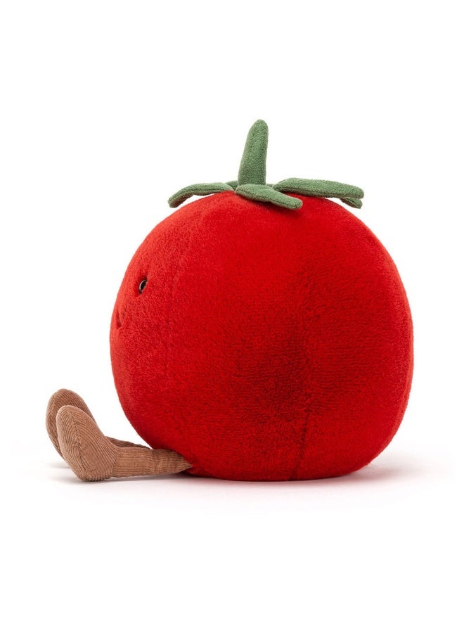 Jellycat Amuseable Tomato Plush Toy – Sitting Height 9 cm Super Soft Tomato Soft Toy for Nursery Decor, Gifts, and Collectors - Image 2